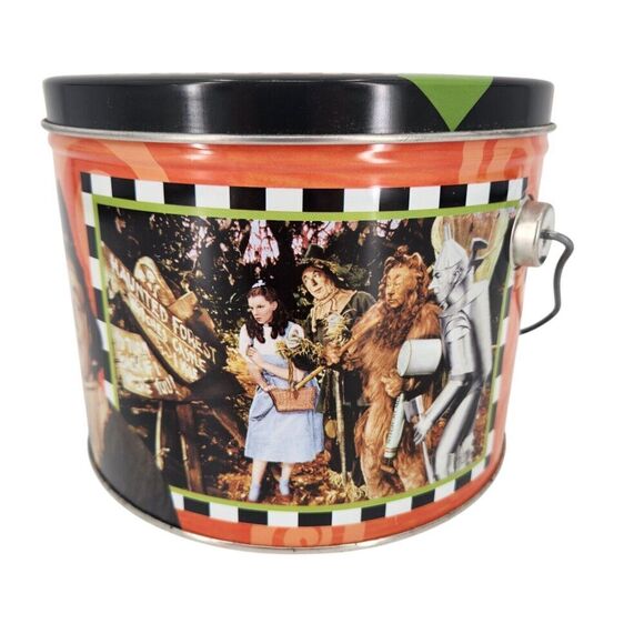 Wizard of Oz Tin Collectible Metal Container w/ Handle Turner Entertainment Co. - Picture 6 of 7